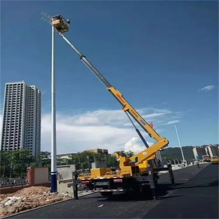 芜湖弋江维修路灯的曲臂升降车出租